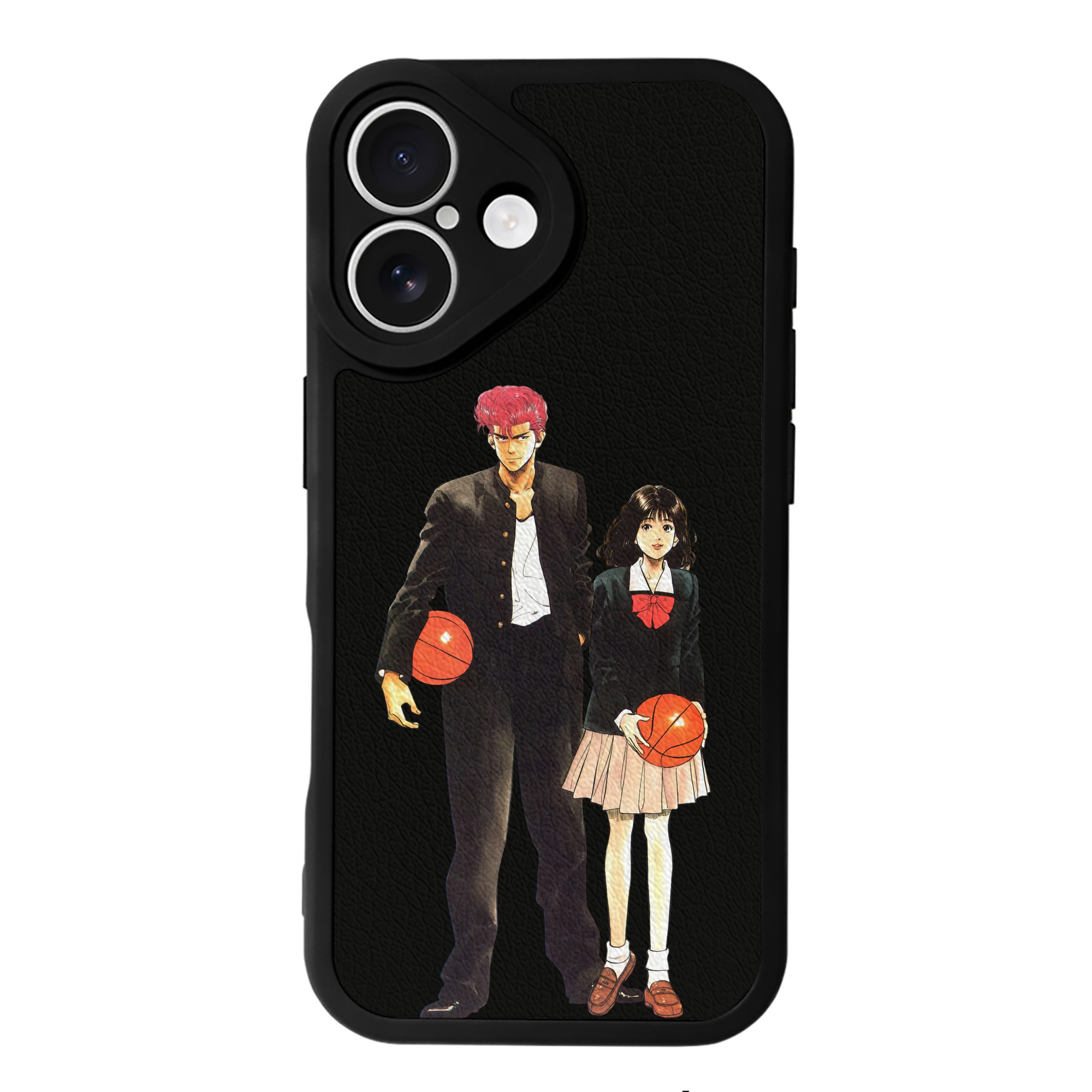（画像用） SLAM DUNK／スラムダンク 【iPhone 16シリーズ対応】シリコンスマホケース（レザー調） 材質：シリコン